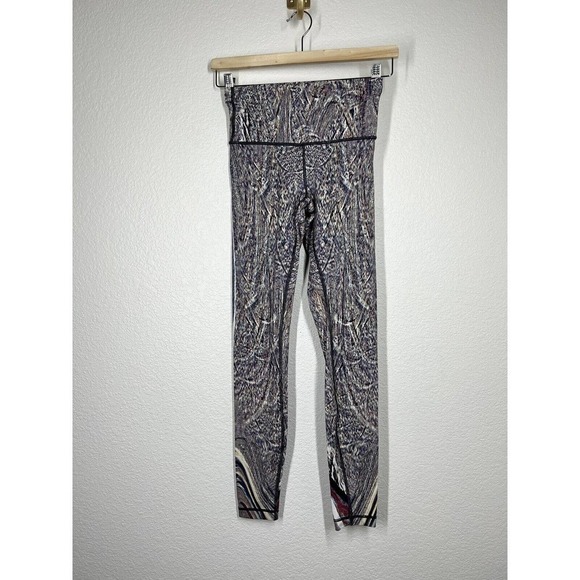Lululemon 4 Wunder Under High Rise Legging Polychromatic - Picture 1 of 4